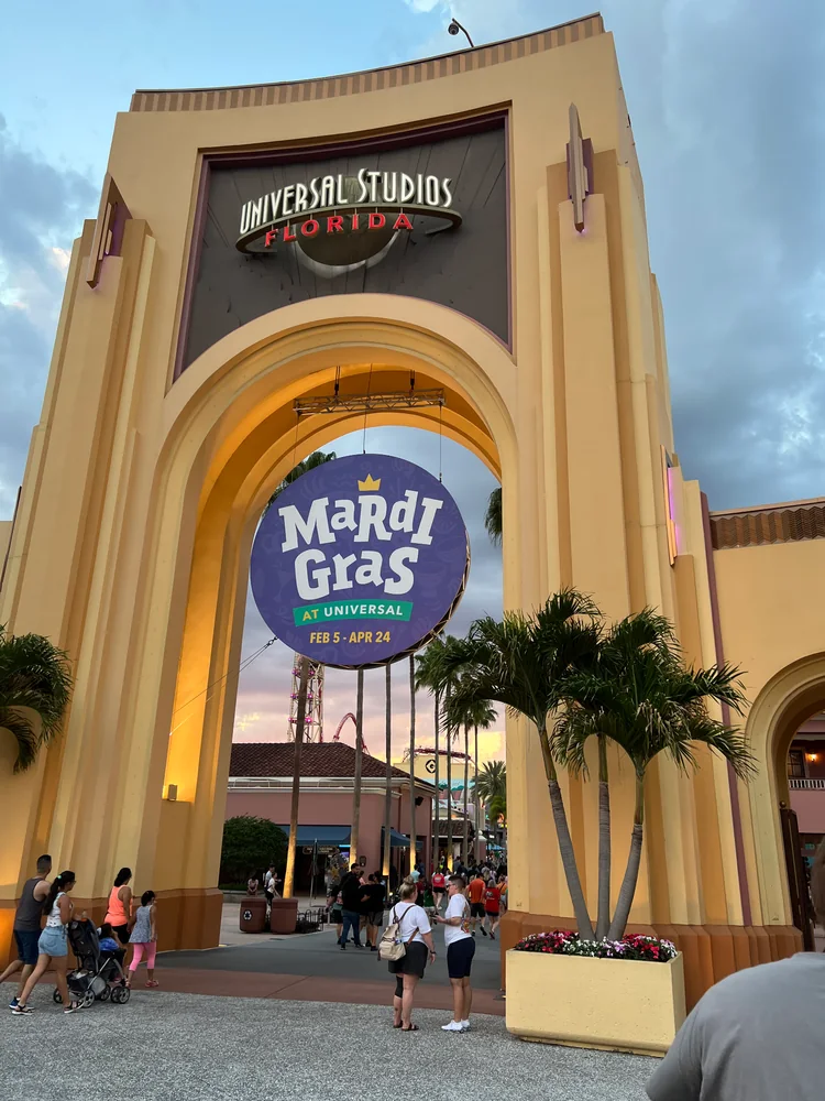Universal Studios Florida entrance arch